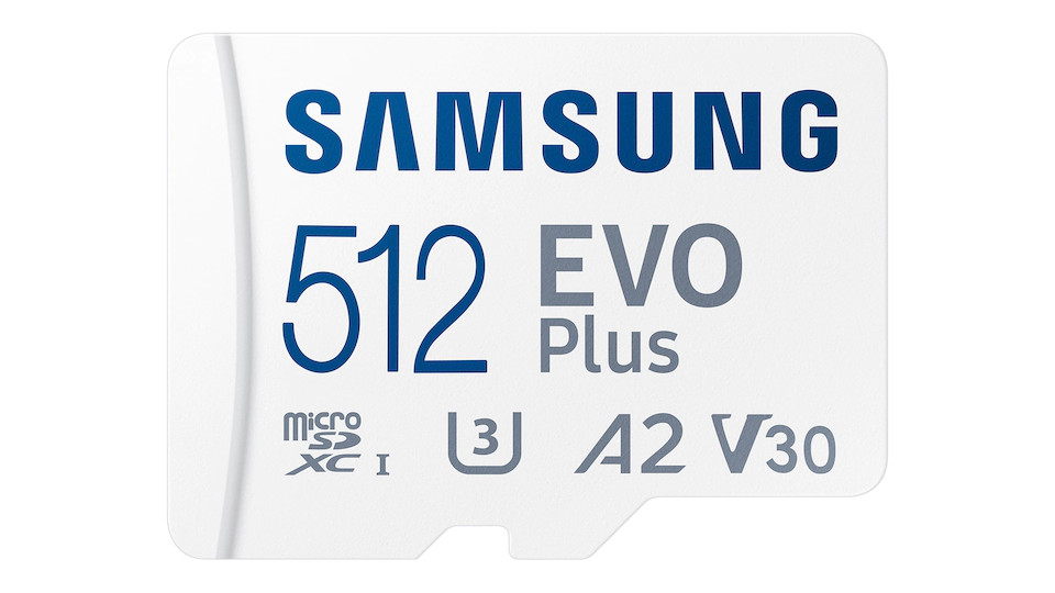 Samsung EVO Plus microSD card