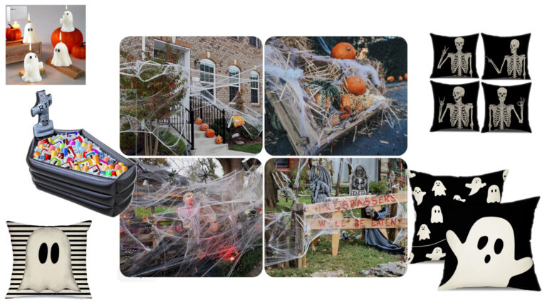 Halloween house decorations