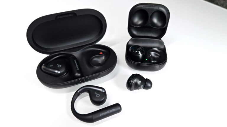 Anker Soundcore Aerofit and Samsung Galaxy Buds Pro