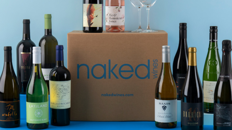 Naked Wines bottles